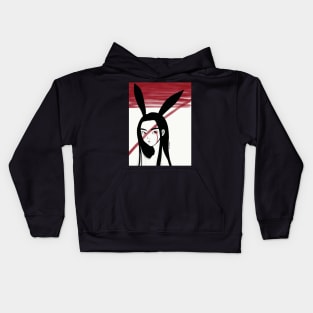 Rabbit Girl Kids Hoodie